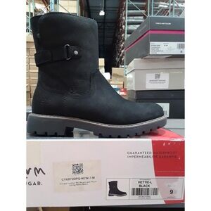 Cougar Leather Mid Boots With Plus Lining Hettie Black, 9